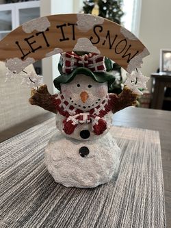 Music Box Snowman