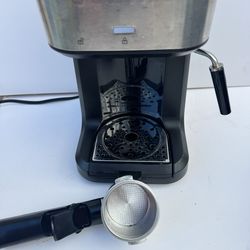 Gourmia 4-Shot Steam Espresso Maker (Model GCM4210