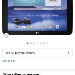 LG G Pad 10.1 Tablet