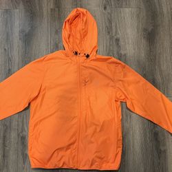 Chaps Men’s windbreaker Jacket Hooded Size L