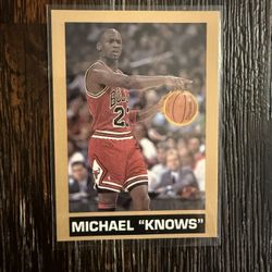 Michael Jordan Promo Card