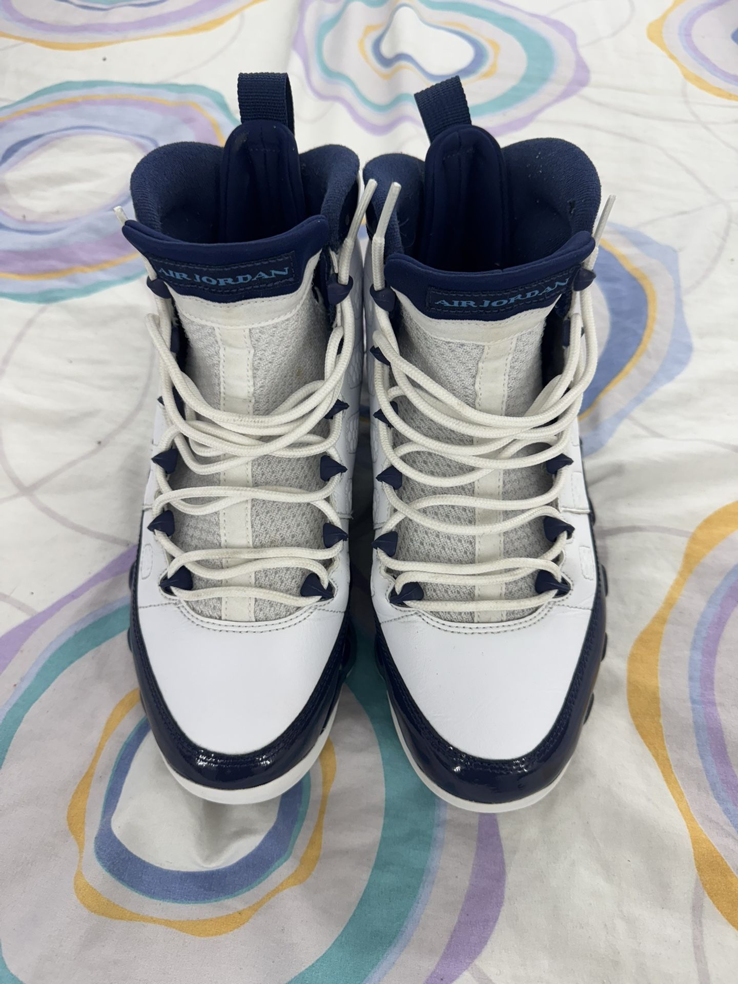 Nike Air Jordan 9 Pearl Blue Size 8.5