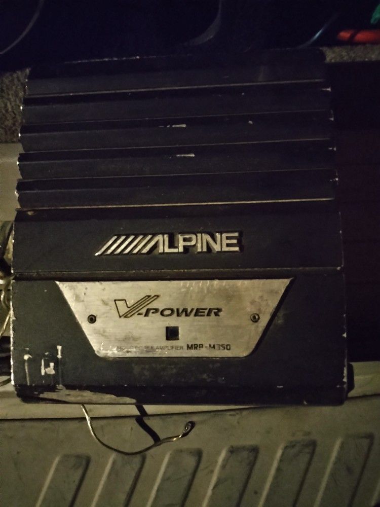 Alpine MRP-M350 Car Amp