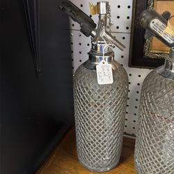 Antique soda siphon