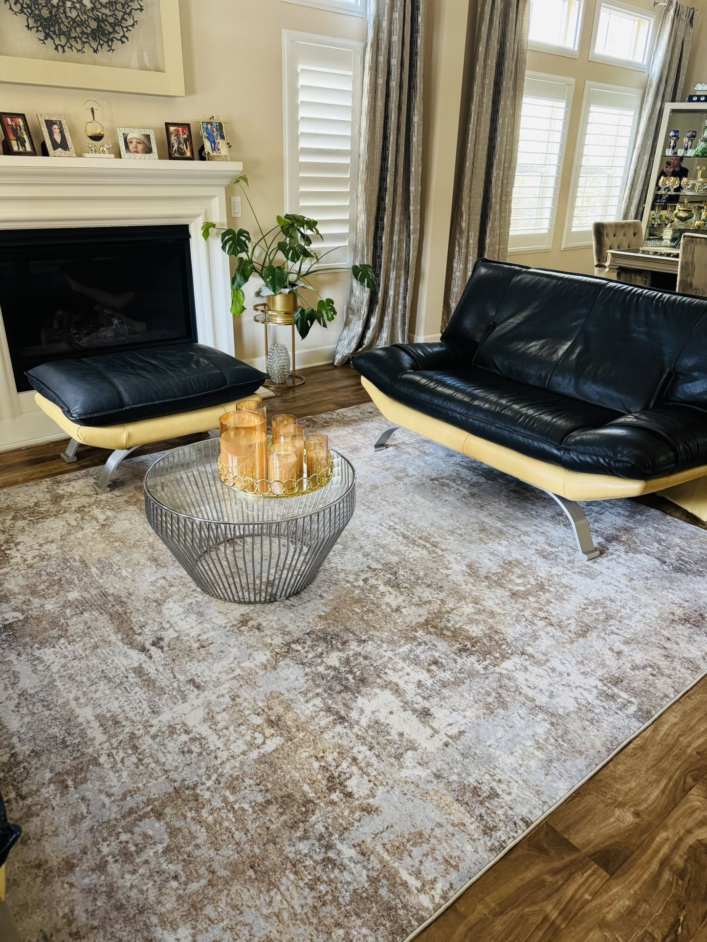 Leather Couch Set