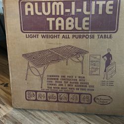 Vintage Portable Table