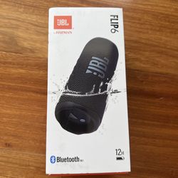 Flip 6 Waterproof Portable Rechargeable Bluetooth Speaker - Black 