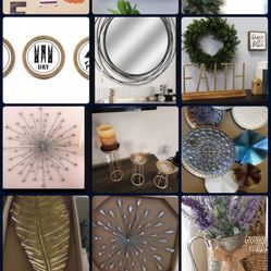 Metal decor $10 each