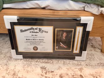 Graduation photo diploma, tassel frame