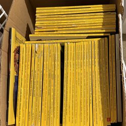45 Issues Vintage National Geographic Magazine Lot (1958–1990s)