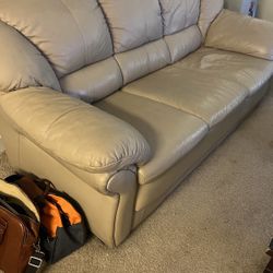 Leather Couch 