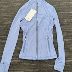 Blue Lululemon Define Jacket Size 4