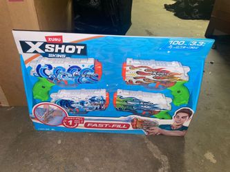 ZURU X-Shot Nano Water Blaster 4-Pack