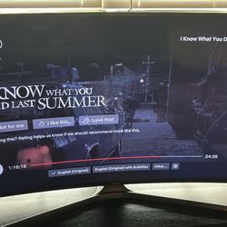 4K Samsung Curve Tv
