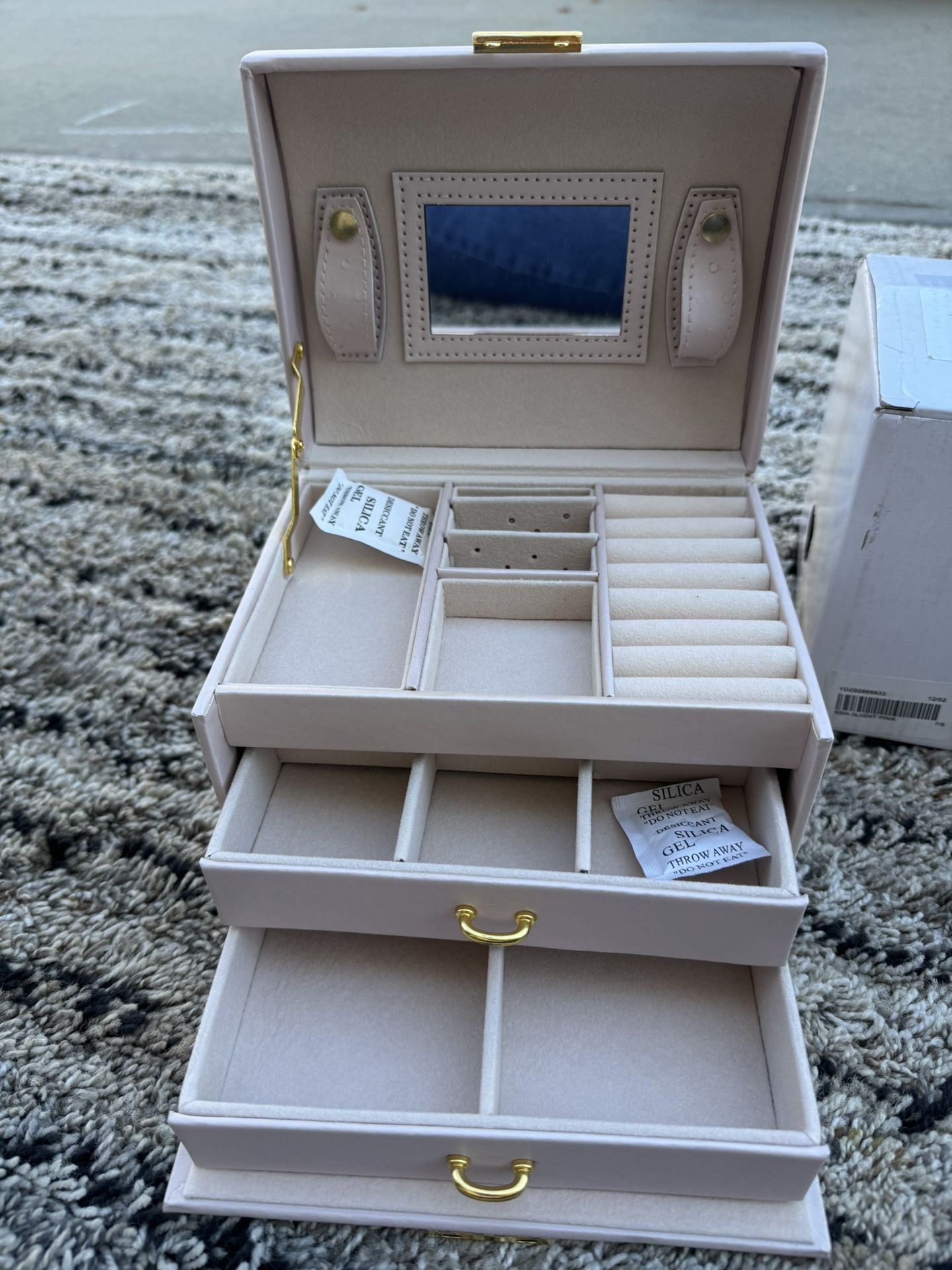 Leather Jewelry Storage Box