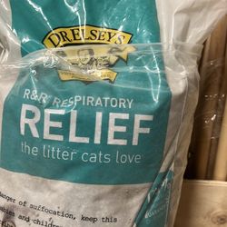 Unopened Dr. Elsey’s litter / low dust / respiratory health