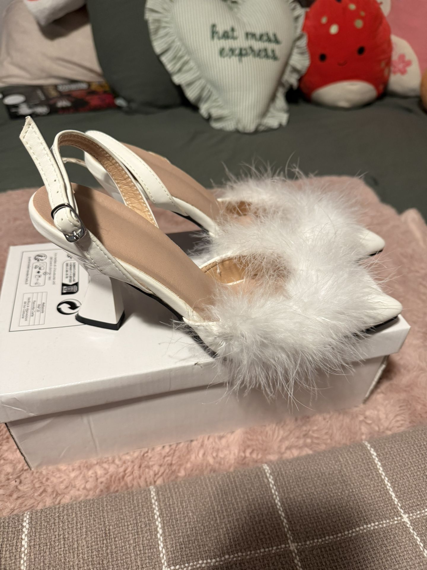 White Pump Heels