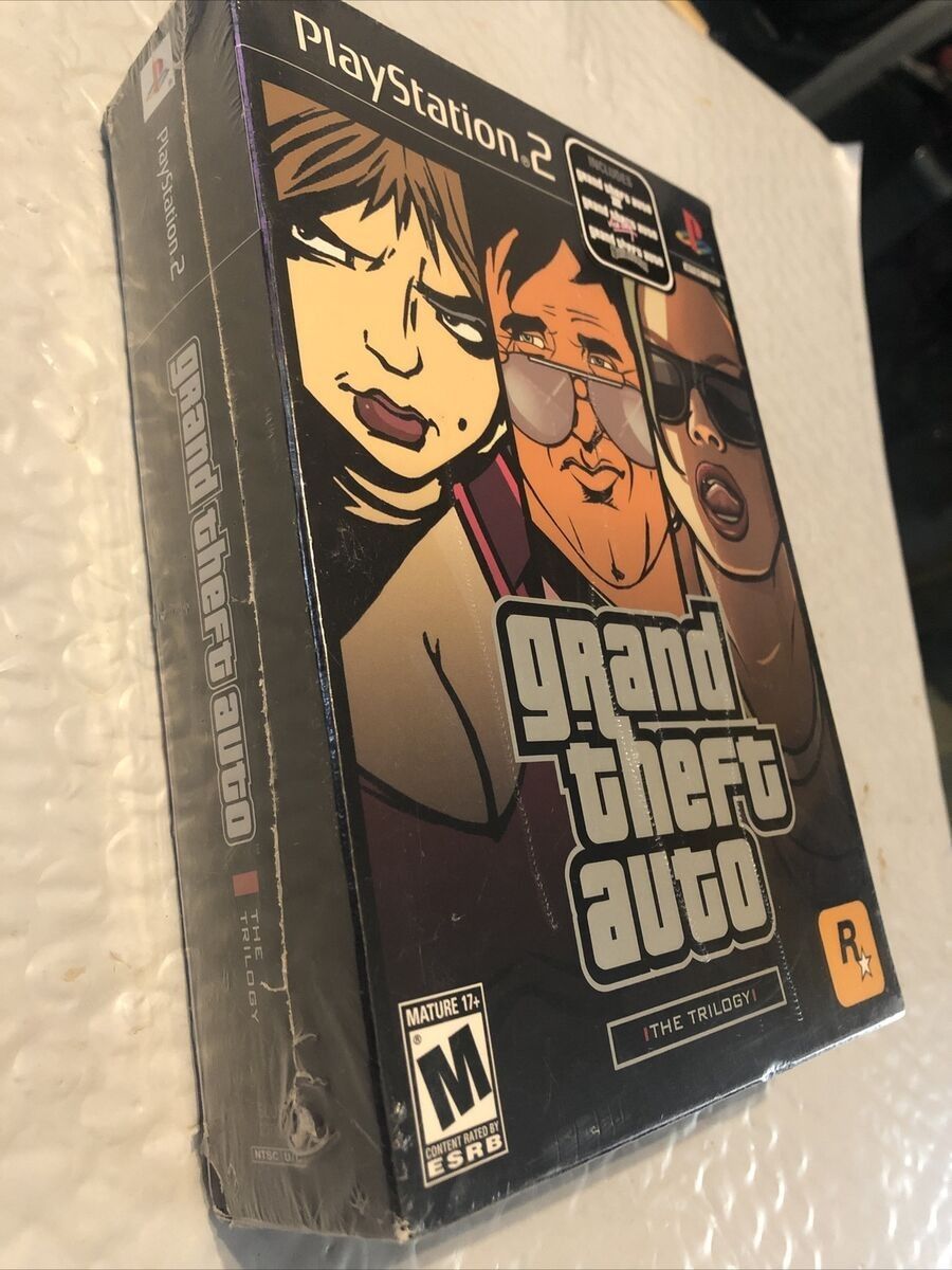 Ps2 Factory Sealed Gta Trilogy Ps2