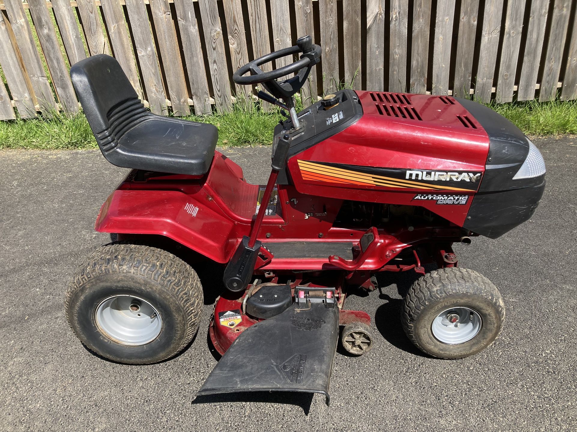 Murray 16HP 46 Riding Mower Hydro for Sale in Alburtis PA OfferUp