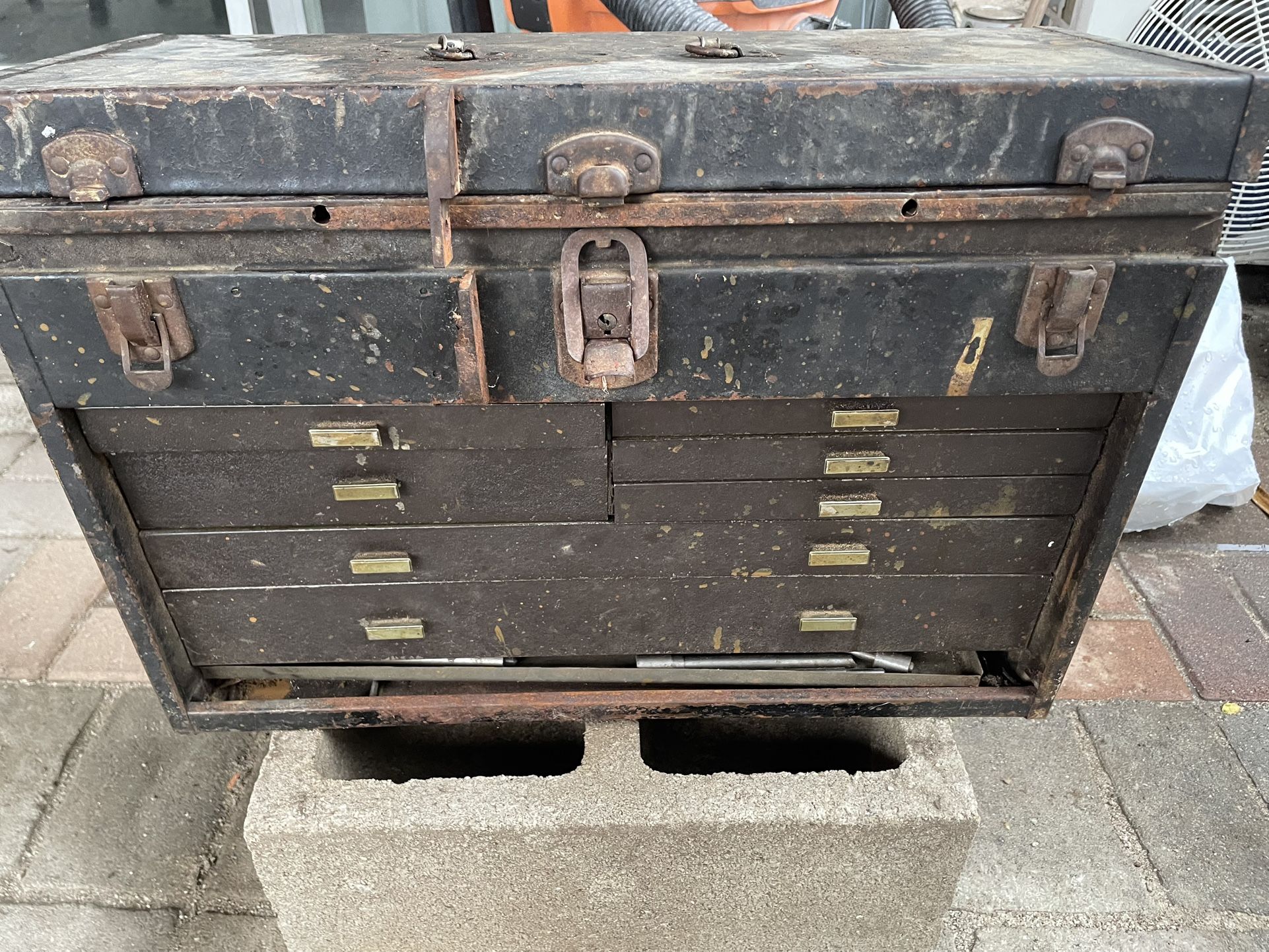 Kennedy Tool Box With Tools