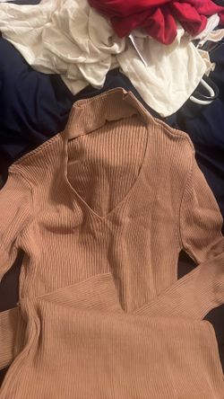 Women’s Vnet Sweater Dress