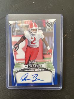 Jakorian Bennett Rookie Auto