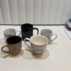 5 Cups Mugs