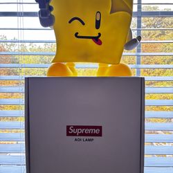 NEW Supreme SS22 Sticky Note Molded AOI Rechargeable Lamp Yellow!