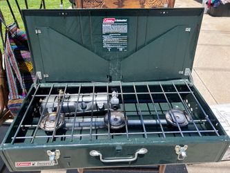 Coleman Stove 3 Burner Dual Fuel Camping