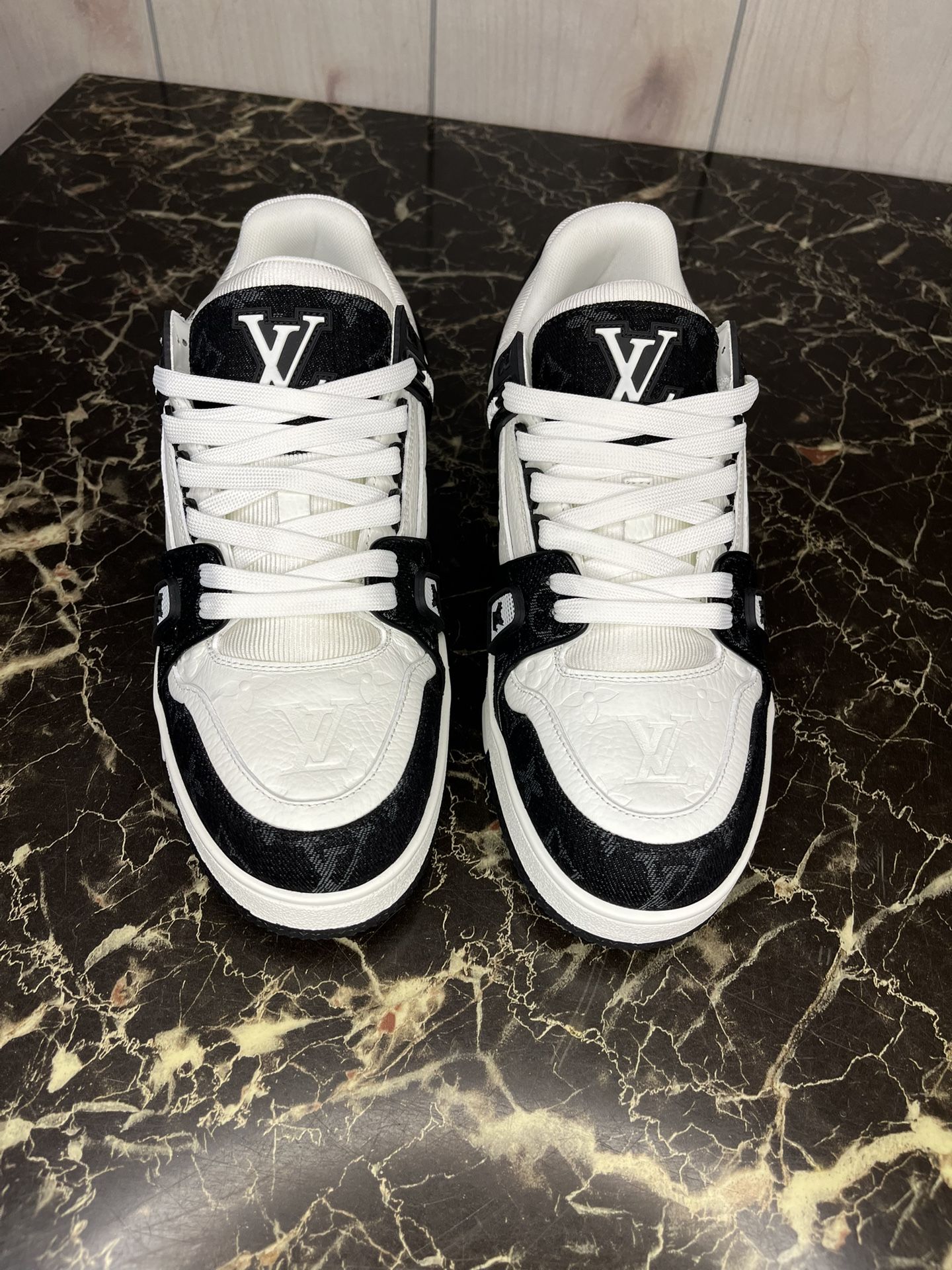 LV Black And White Sneakers