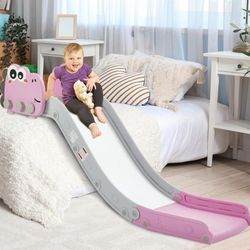 Sofa Slide, Couch Slider for Kids, Easy Moving & Freestanding Install Bed Sofa Table Stairs Toy, Pink Cute Dinosaur

