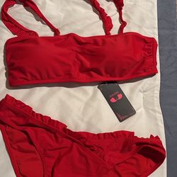 Red shekini bikini brand new 