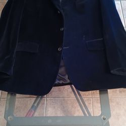 Men's Velor Blazer