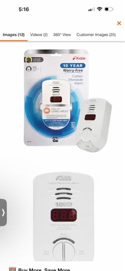 10-Year Worry-Free Plug-In Carbon Monoxide Detector with Digital Display, (contact info removed)