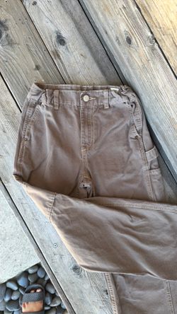 Brown cargo jeans