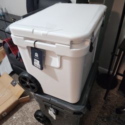 Yeti Roadie Coolers 60 Brand New(one Grey One White)