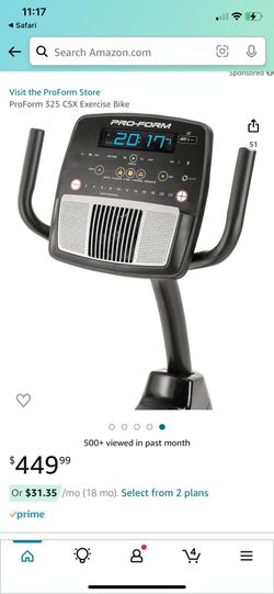Proform 325 csx troubleshooting hotsell