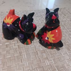 Scottie Dog Salt & Pepper Shakers 