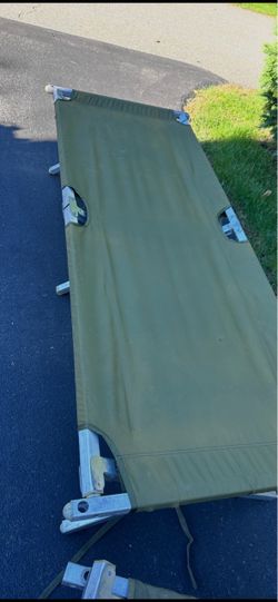 Folding Military Style Camping Cot