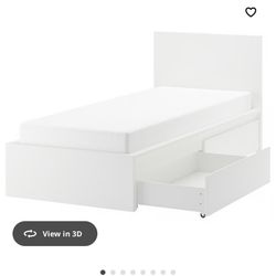 IKEA MALM twin Bed 