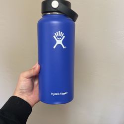Hydro Flask 32oz Blue Insulated Water Bottle  