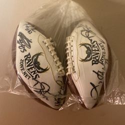 1998 Autographed Baltimore Ravens Footballs