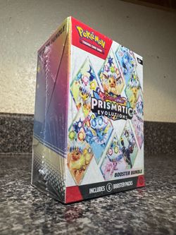 Pokemon TCG Scarlet & Violet Prismatic Evolutions Booster Bundle Sealed