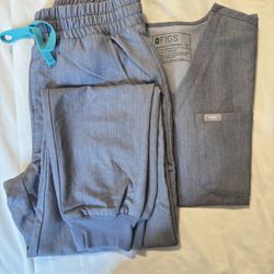 Figs Women’s Scrub Graphite Set