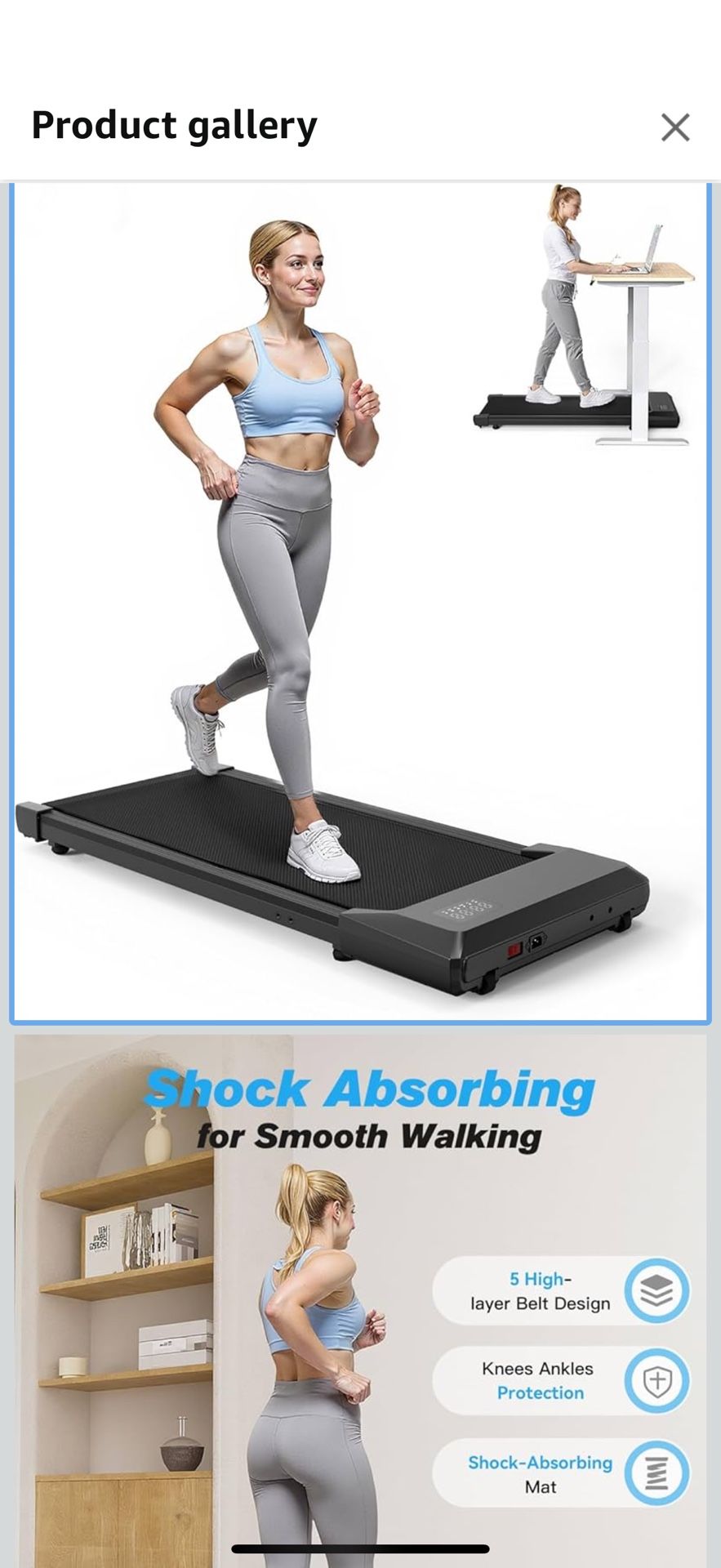 Walking Pad, Under Desk Treadmill,