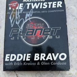Eddi Bravo Mastering The Twister Autographed Book