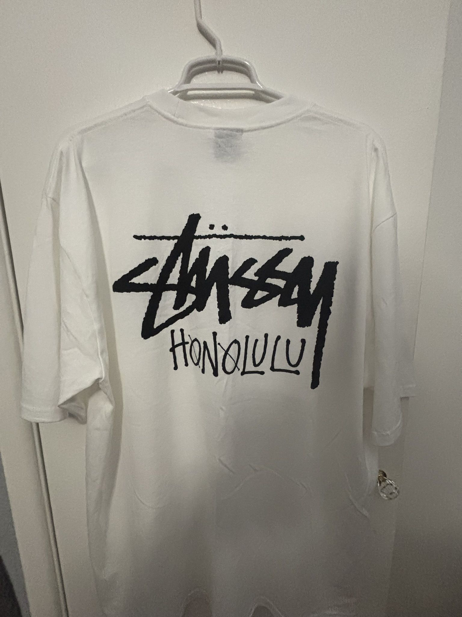 Stussy honolulu white Tee XL New (limited)