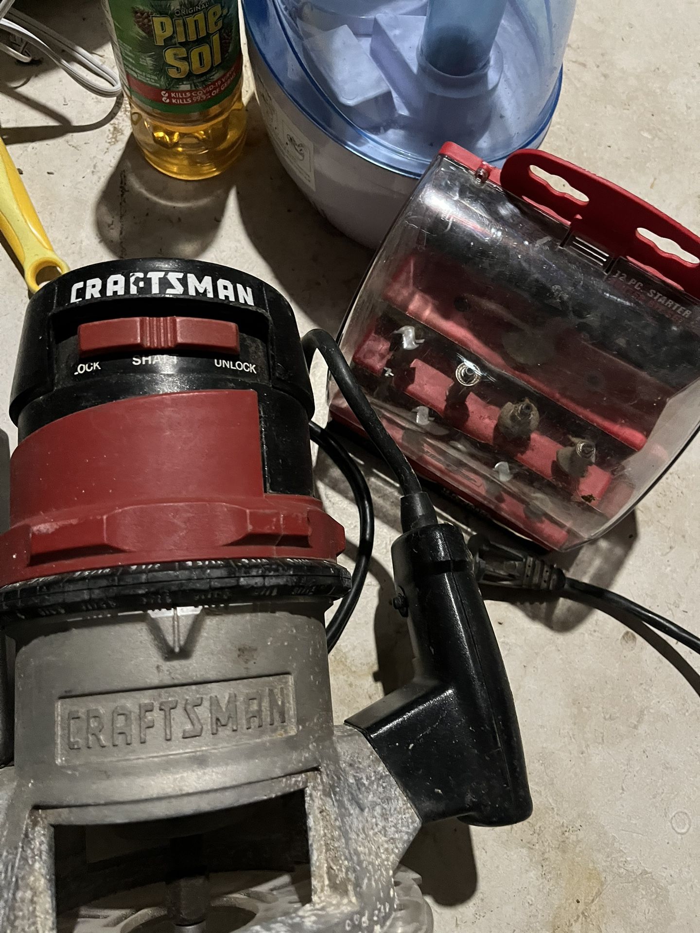 Craftsman Router And Some Bits