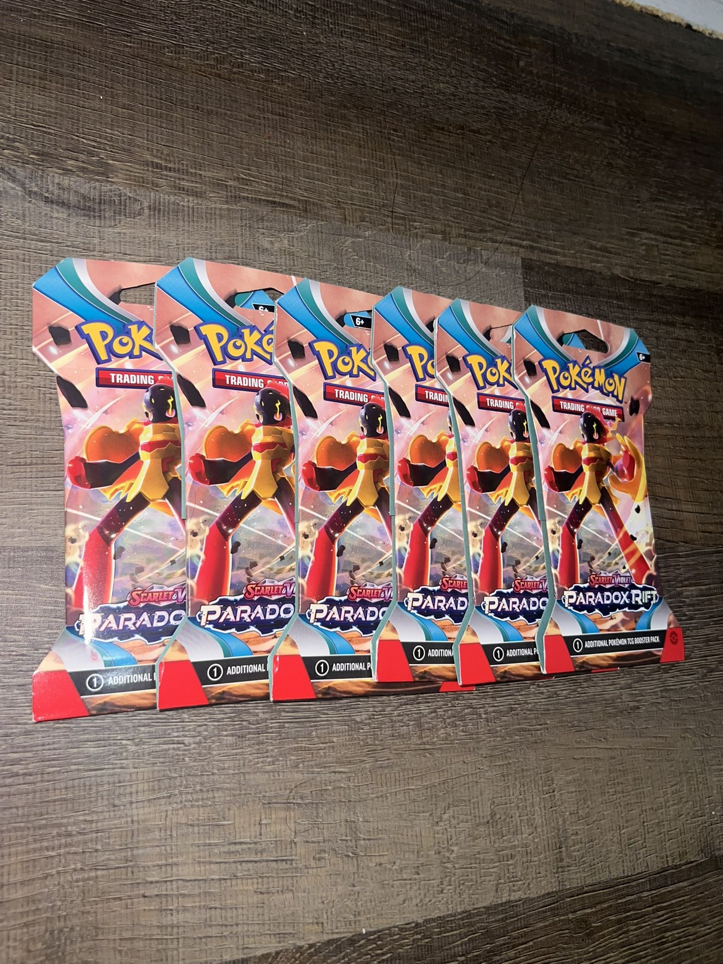 Pokémon Paradox Rift Sleeved Booster Packs
