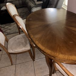 Table And 4 Chairs For Sale